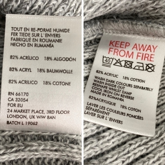 Urbsn Outfitters  Big Sur Essential Ribbed Pullover‎ Sweater - Picture 8 of 8